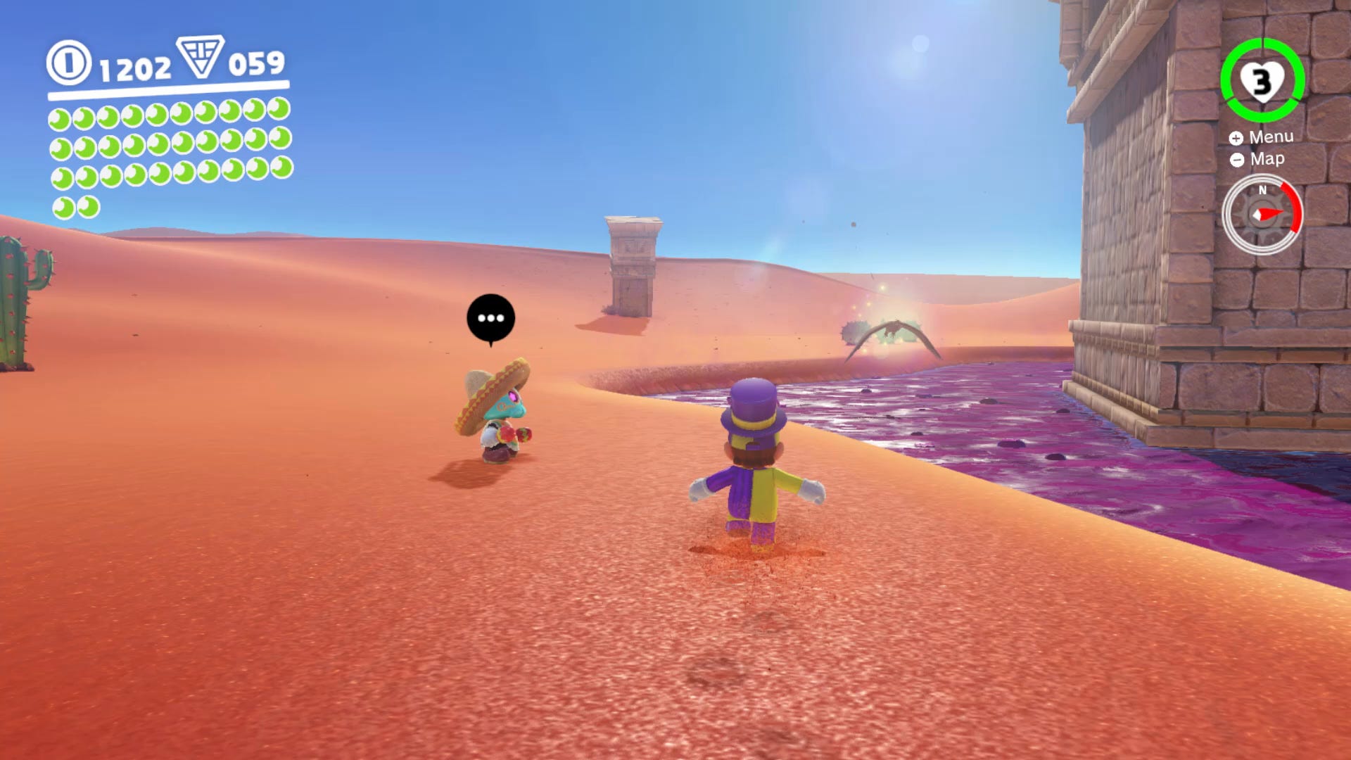 Mario Odyssey Sand Kingdom Power Moon 68 Super Mario Odyssey Sand Kingdom Moon Locations - All Secrets, Boss