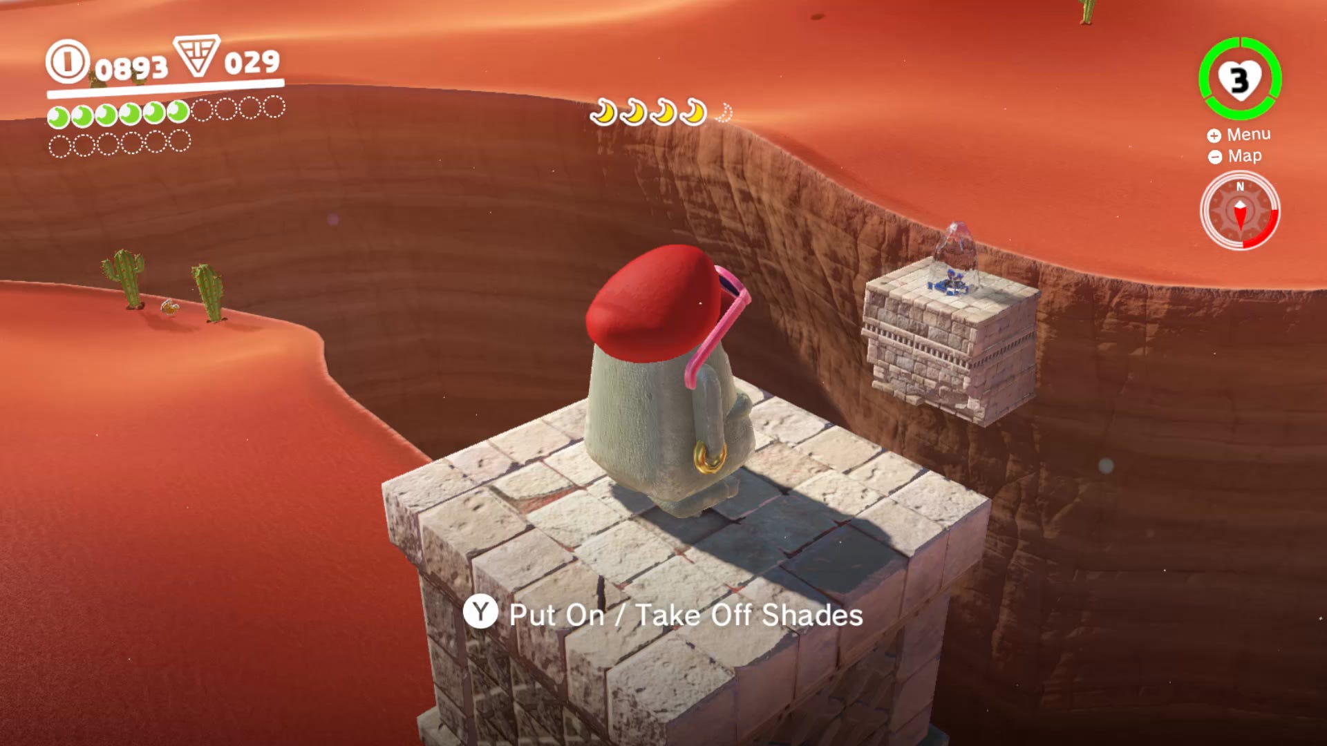 Mario Odyssey Sand Kingdom Power Moon 68 Super Mario Odyssey Sand Kingdom Moon Locations - All Secrets, Boss