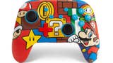 Mario branded PowerA wireless controller for the Nintendo Switch