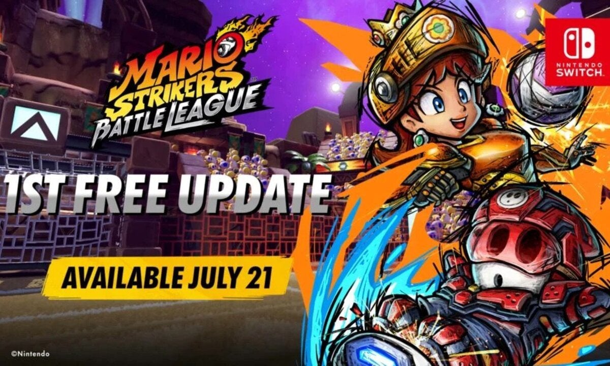 Mario Strikers: Battle League Football krijgt eerste grote update