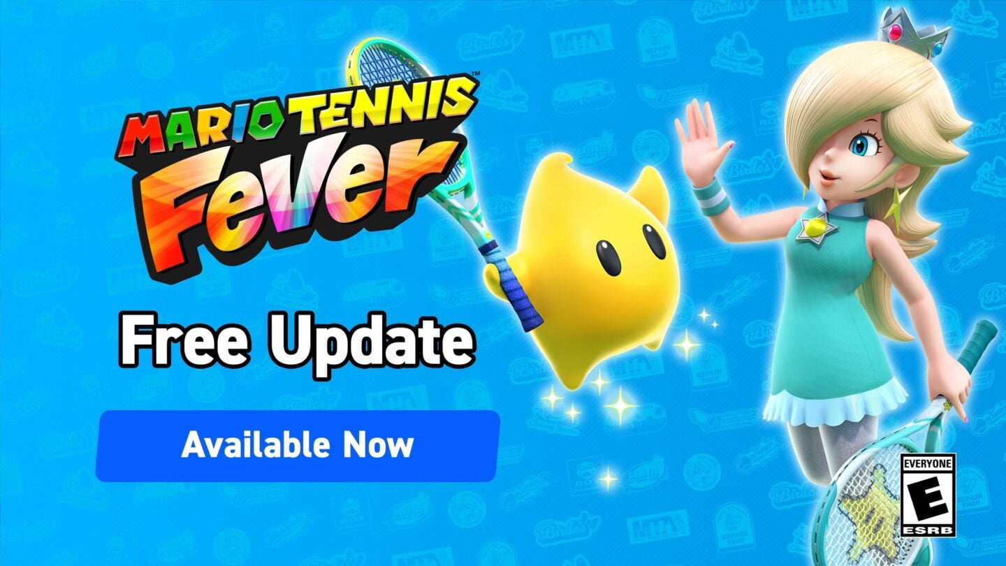 Mario Tennis Fever 1.1.0 adiciona novos conteúdos