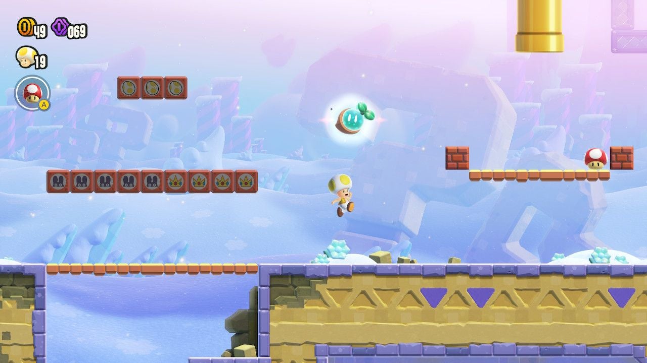 Super Mario Wonder Puzzling Park Solution Eurogamer