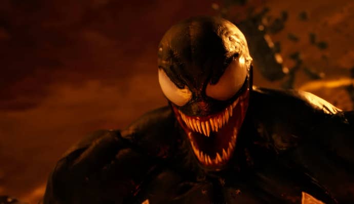 Venom flashes his fangs in Marvel’s Midnight Suns