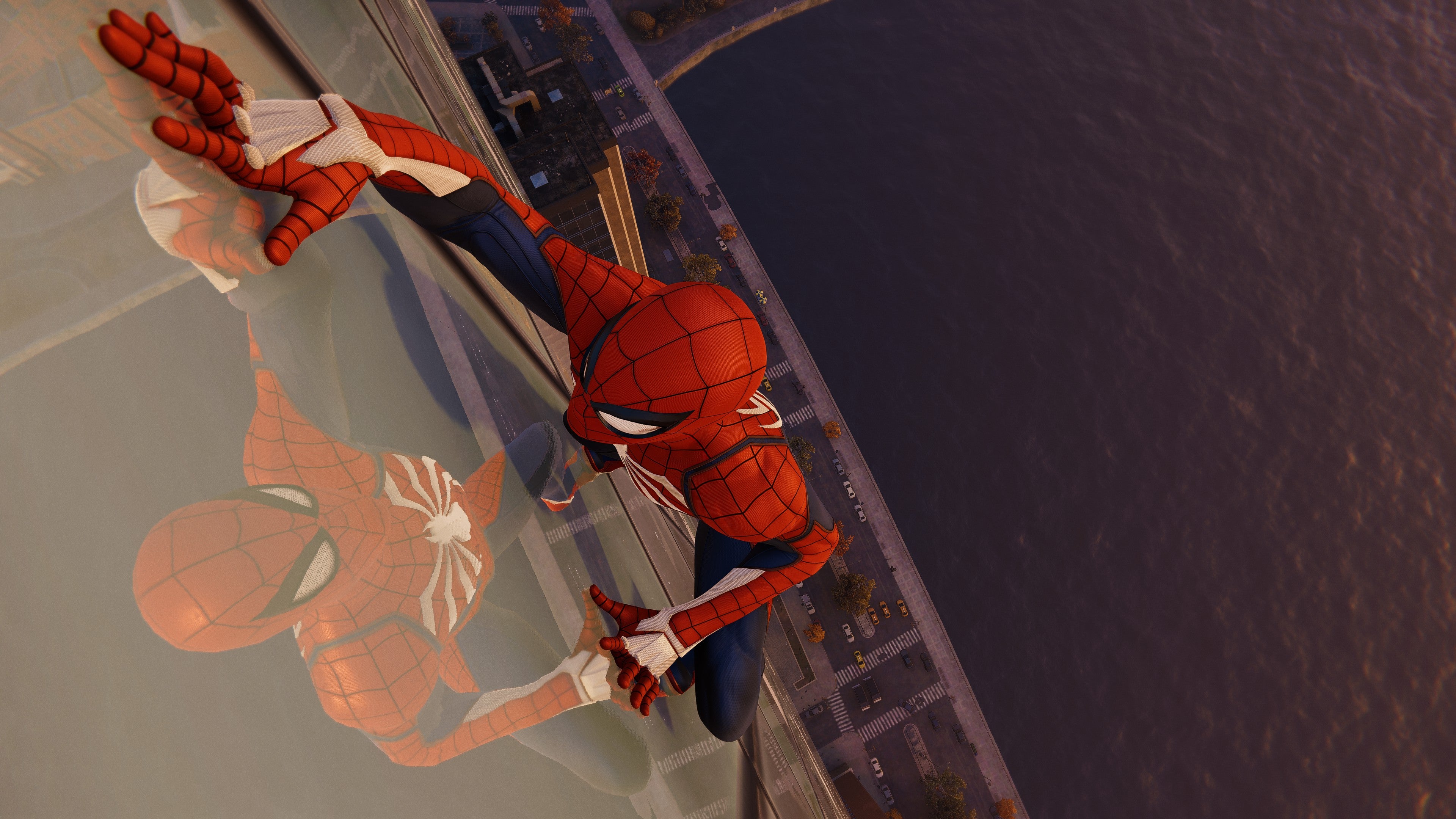 Marvel's Spider-Man | Hanging On Wall Pose Napkins | Zazzle