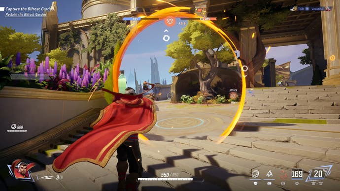 Marvel Rivals screenshot showing Dr. Strange's portal