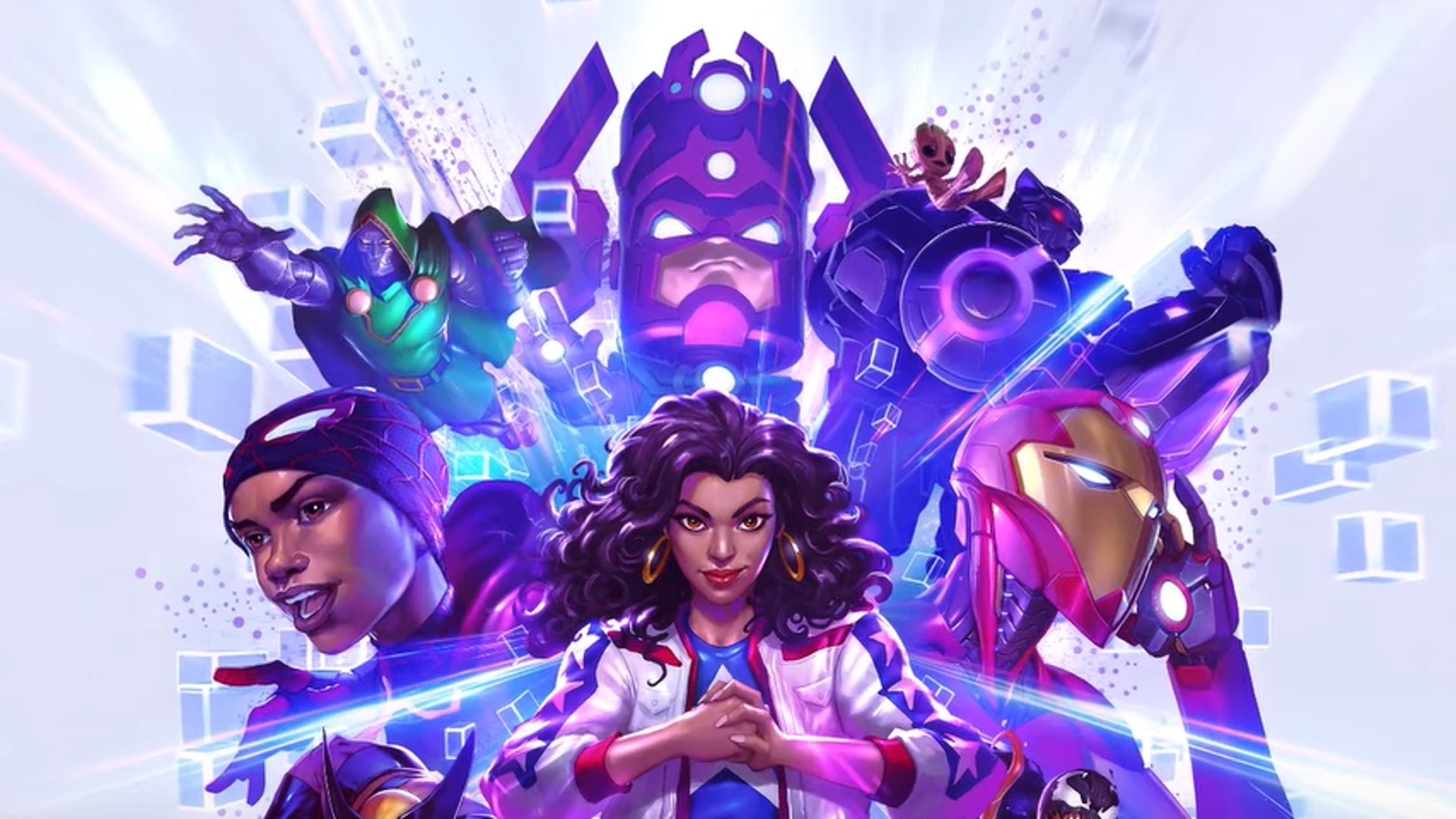 Key art for superhero card battler Marvel Snap - 1