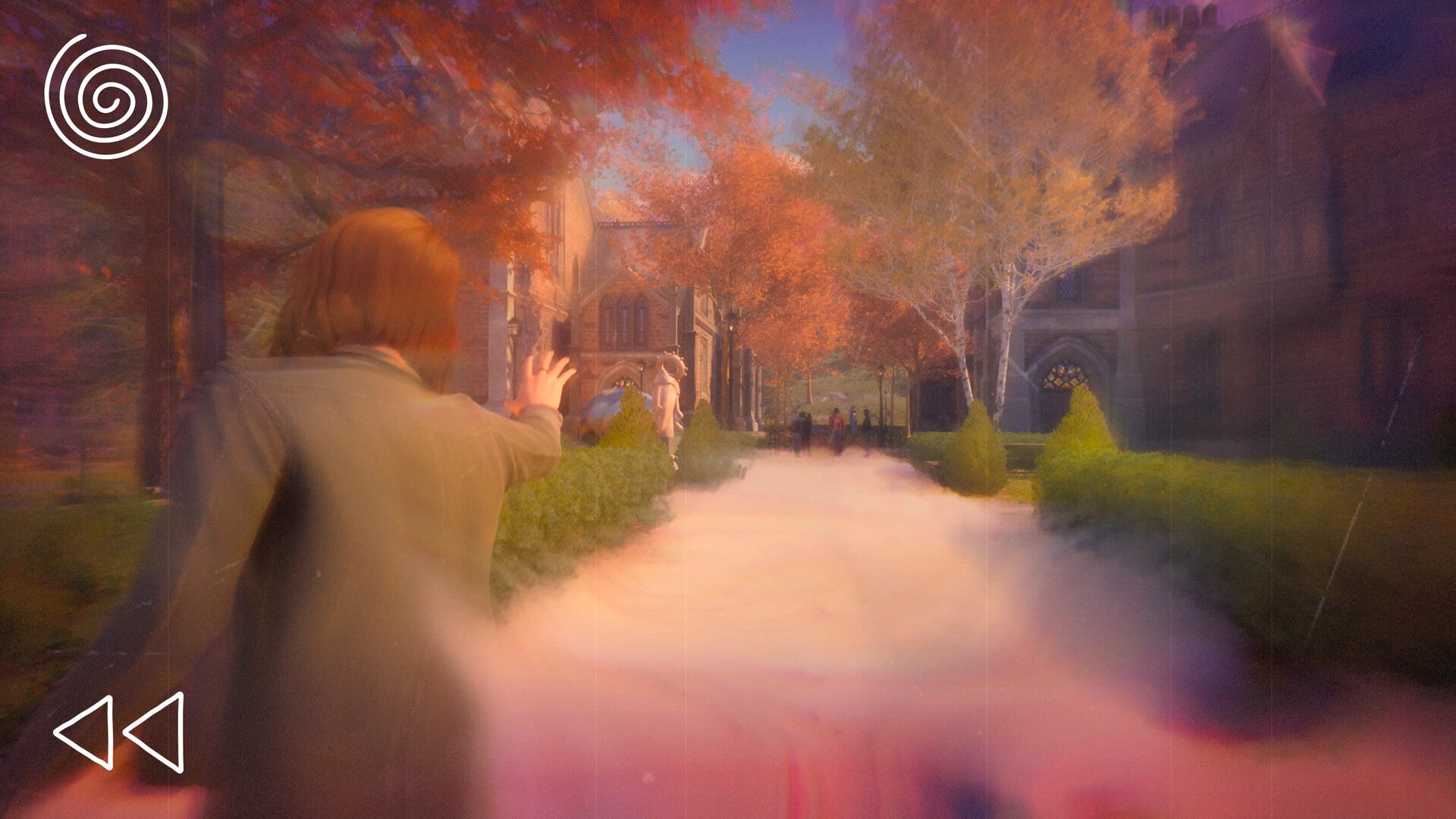 Max uses her rewind ability in Life is Strange Reunion