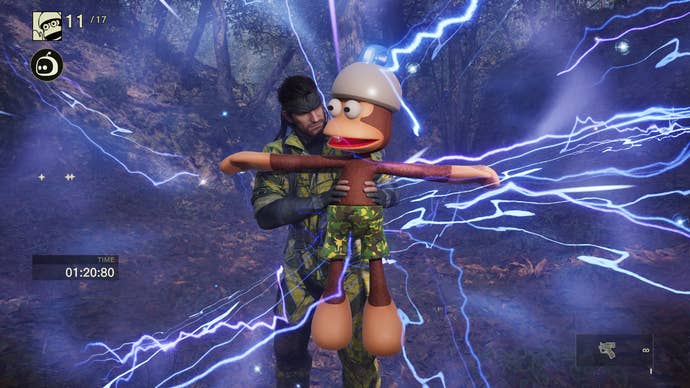 Snake Eater's Snake Vs Monkey mode.