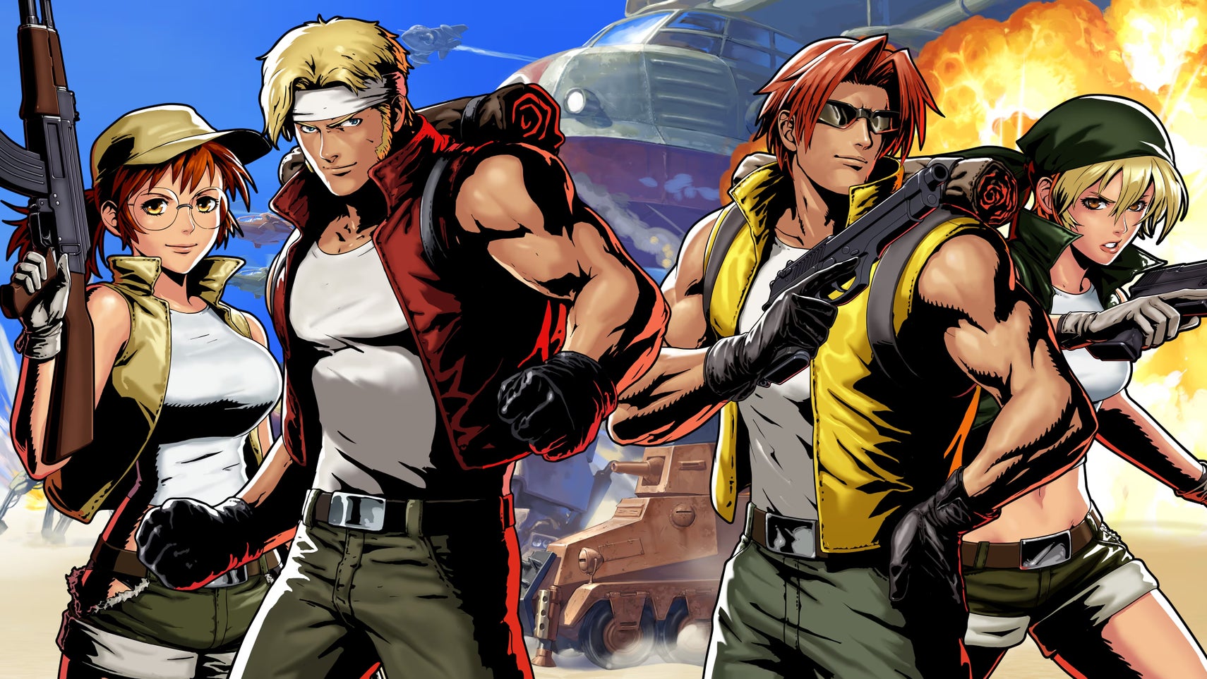 Metal Slug Attack Reloaded key art