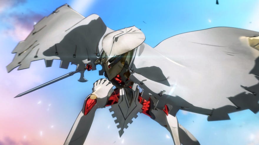 Metaphor ReFantazio screenshot of the Seeker Archetype intro sequence.