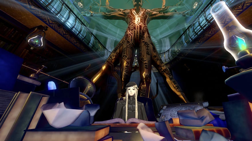 Metaphor ReFantazio screenshot of More within Akademia.