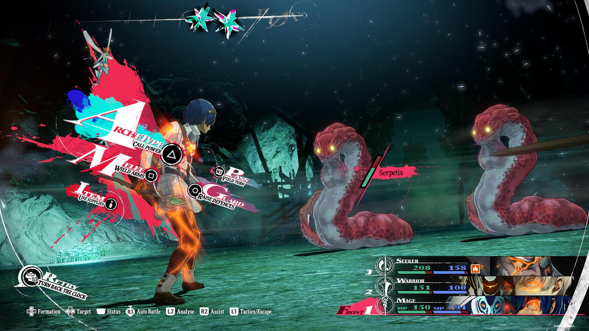 Stylish menus in Persona and Metaphor: ReFantazio