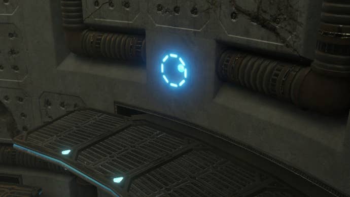 A slot for the Morph Ball in Metroid Prime Remastered