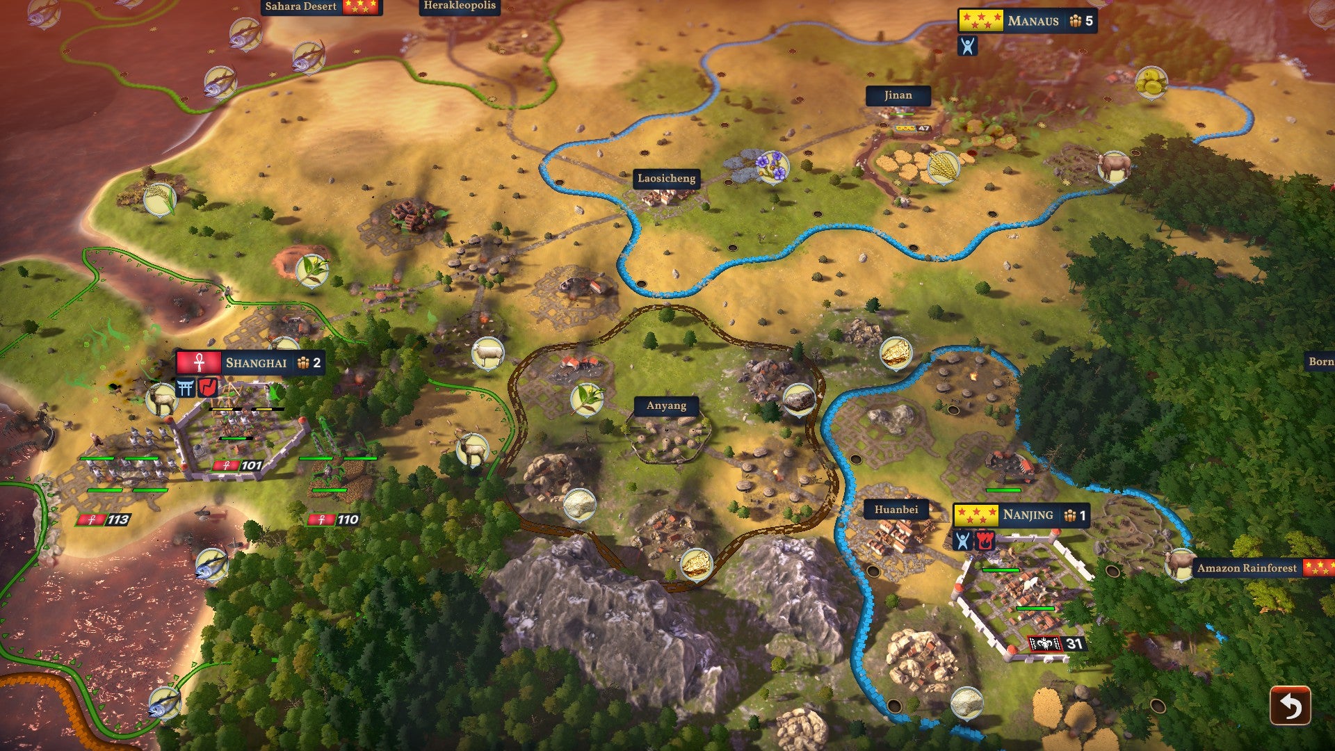 Fighting a losing battle in Millenia. - 1