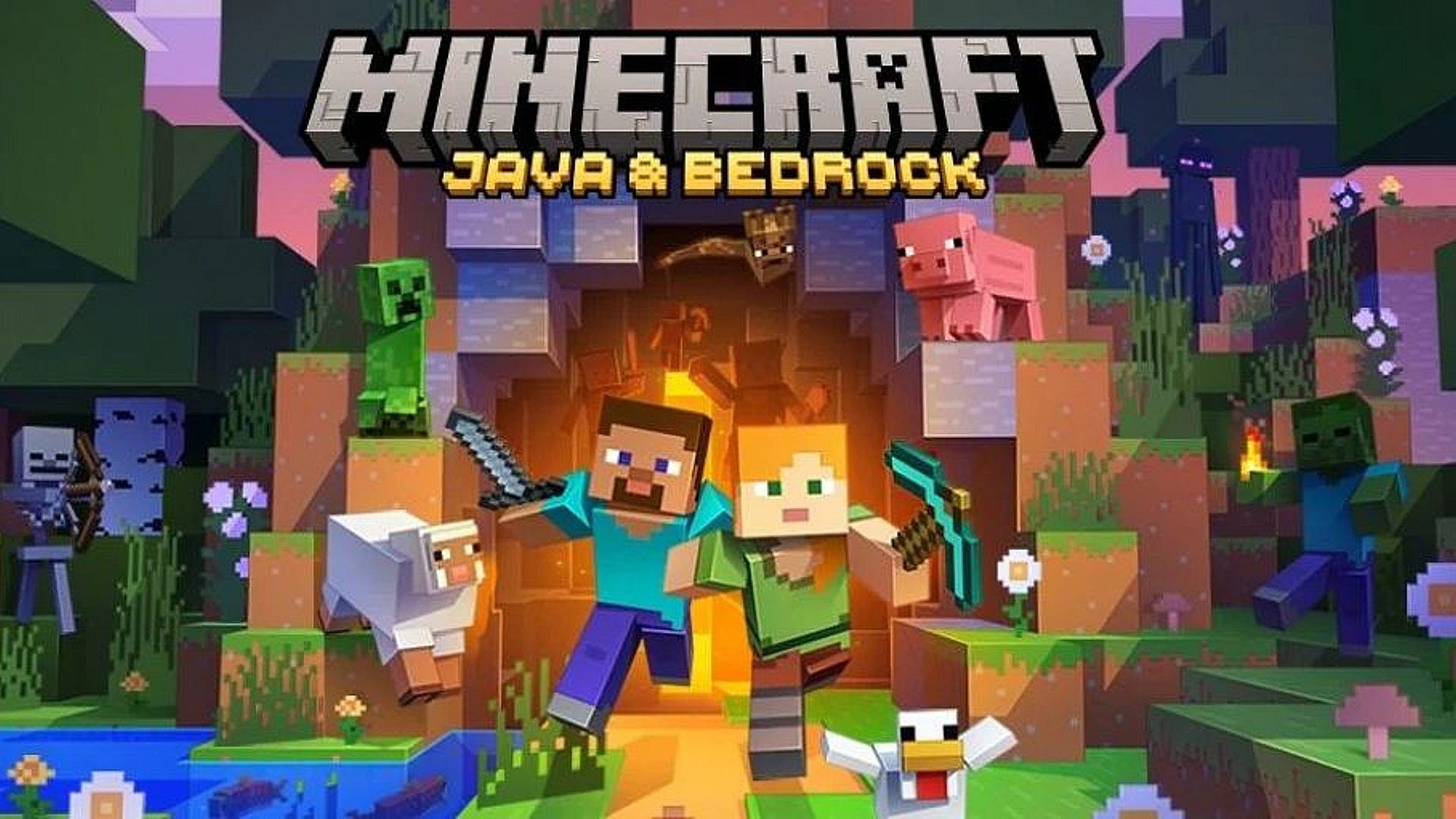 Minecraft’s Bedrock and Java editions can now be bought together | Rock ...