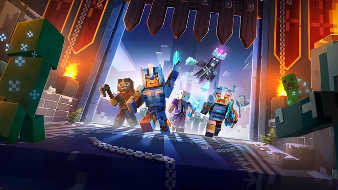Minecraft Dungeons artwork