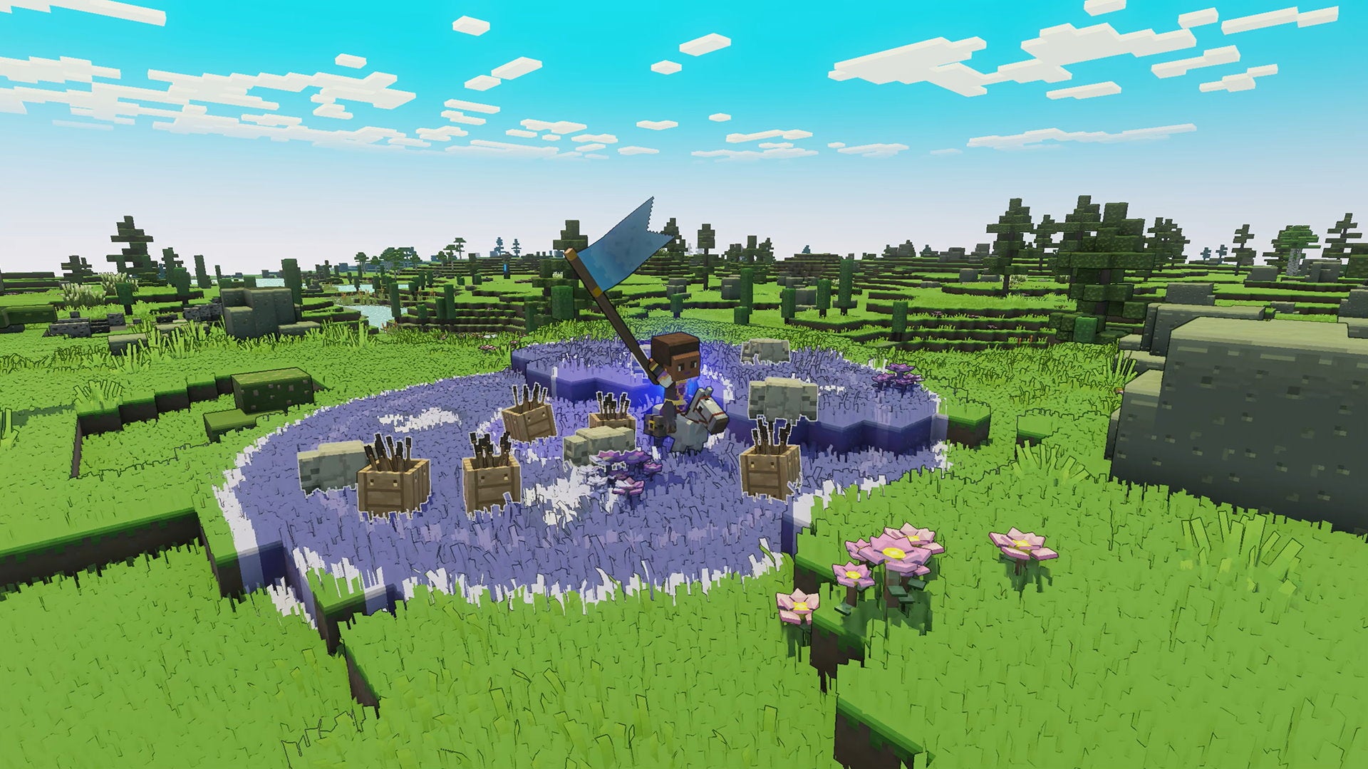 Playing Minecraft Legends How to play Minecraft Legends multiplayer | Rock Paper Shotgun