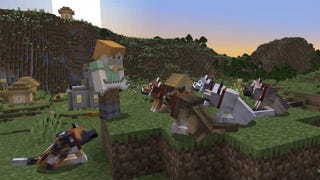 Minecraft testet acht Wolfvarianten.