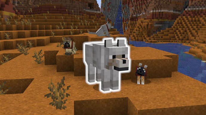 Minecraft testet acht Wolfvarianten.