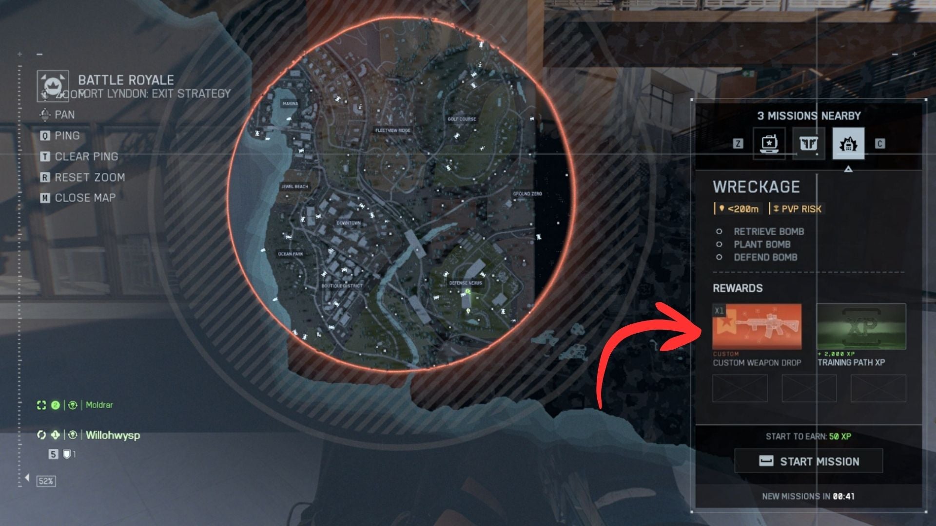 Custom weapon mission rewards in RedSec. - 8