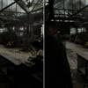 Comparison shots of Silent Hill 2’s quality and performance modes.