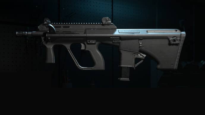 Modern Warfare 2 screenshot showing a close up of the MX9.