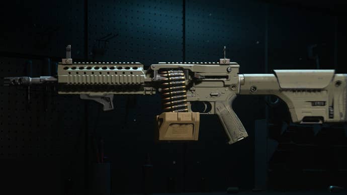 Close up of the 556 Icarus in Modern Warfare 2