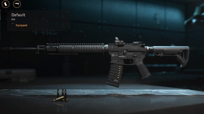 M4 assault rifle in Modern Warfare 2 (2022)