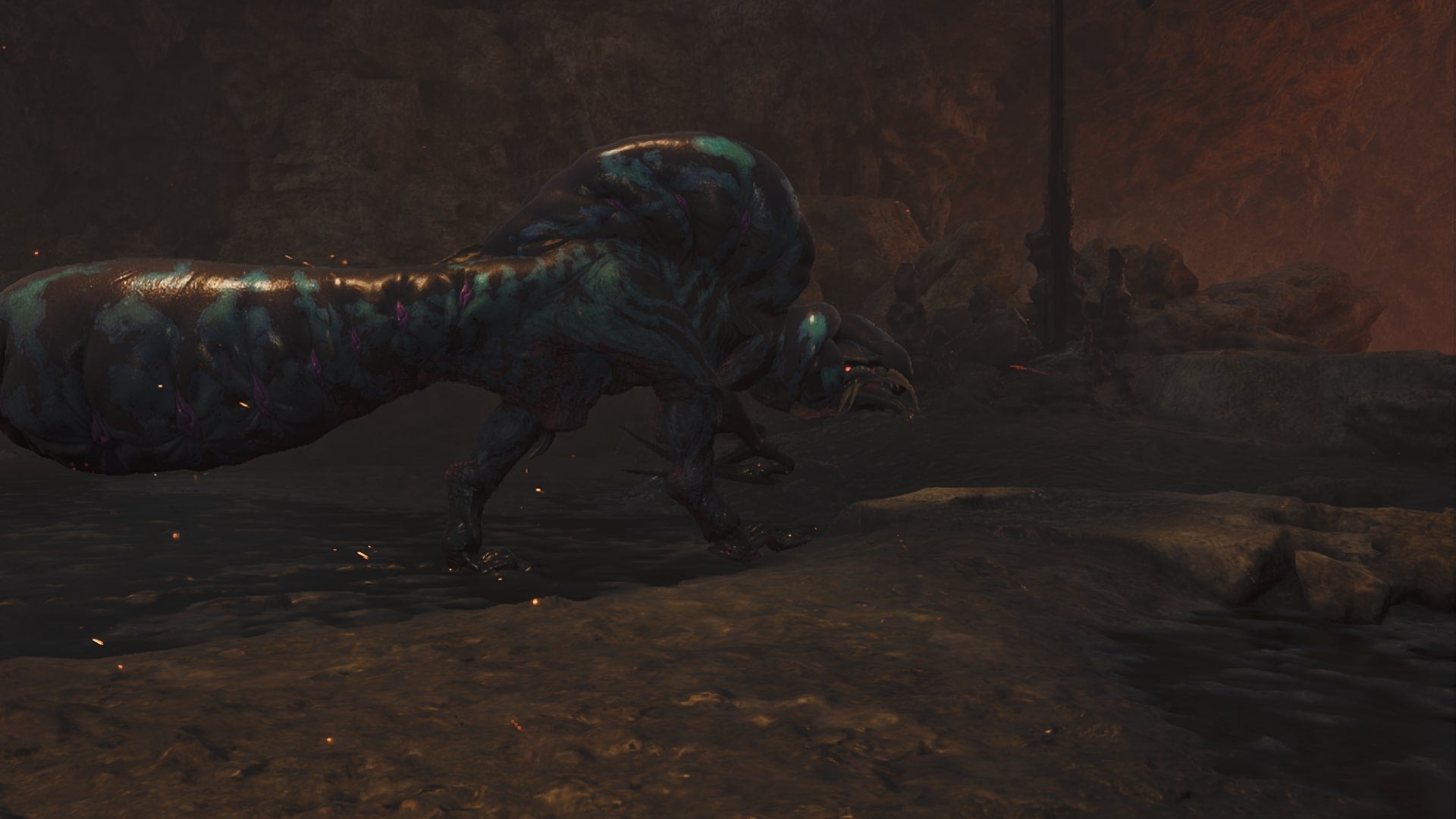 Rompopolo can be seen in the Oilwell Basin biome in Monster Hunter Wilds - 1