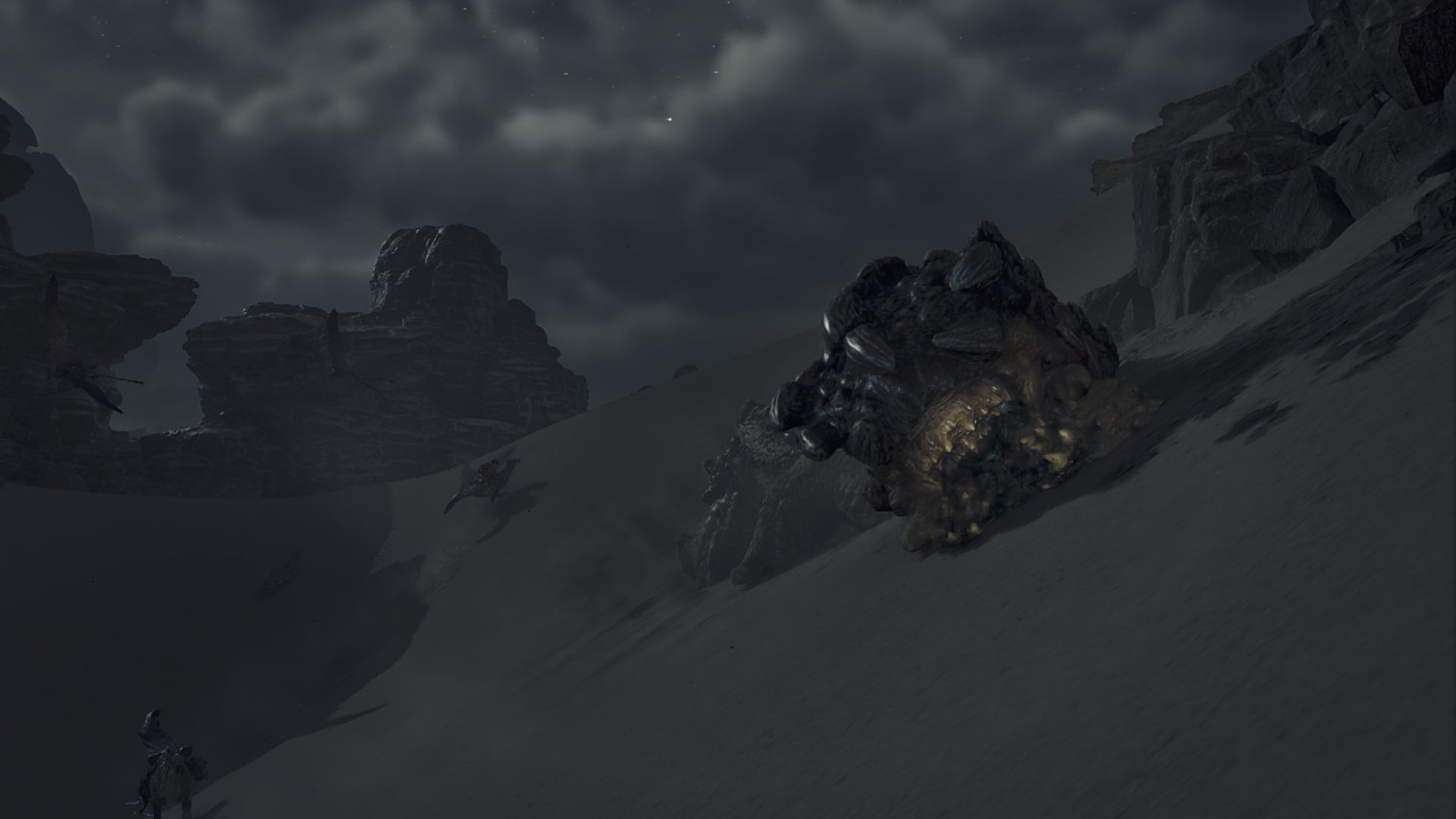 The Hunter fights the Balahara in Windward Plains in Monster Hunter Wilds - 1