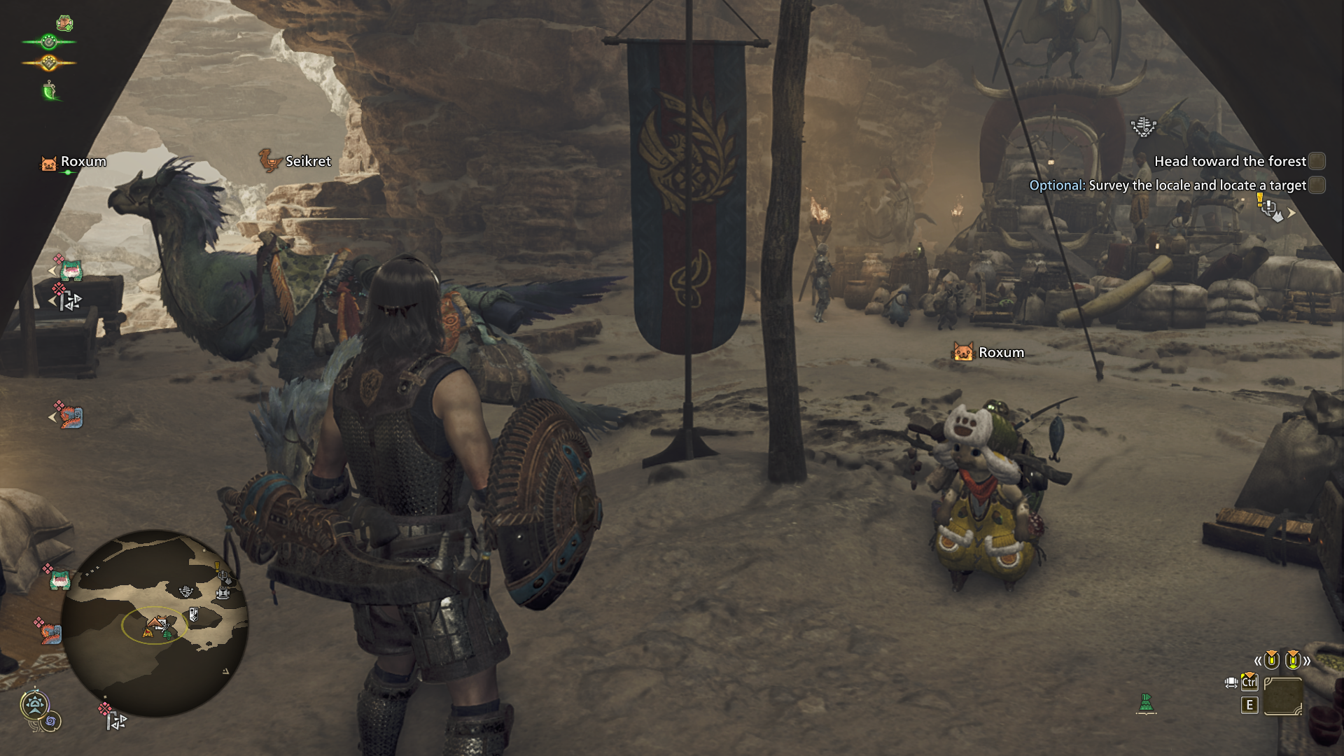 Monster Hunter Wilds running at Ultra quality. - 7