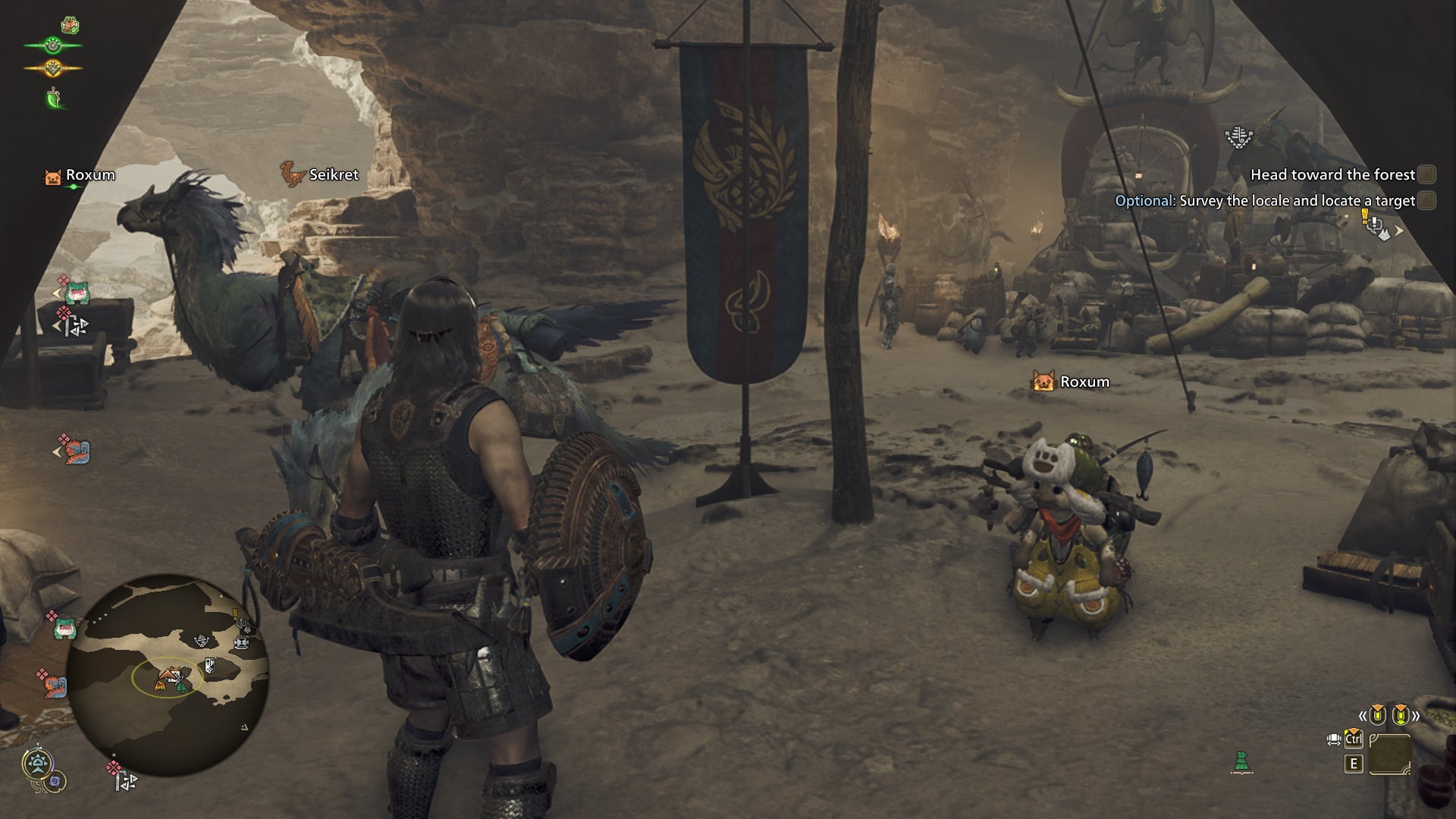 Monster Hunter Wilds running at Ultra quality. - 7