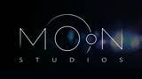 Moon Studios' logo on a black background.