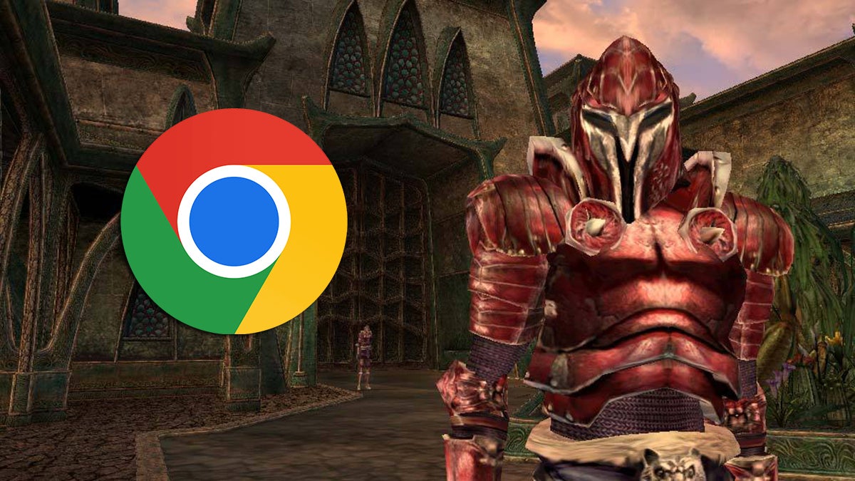 The Elder Scrolls III: Morrowind trên Google Chrome