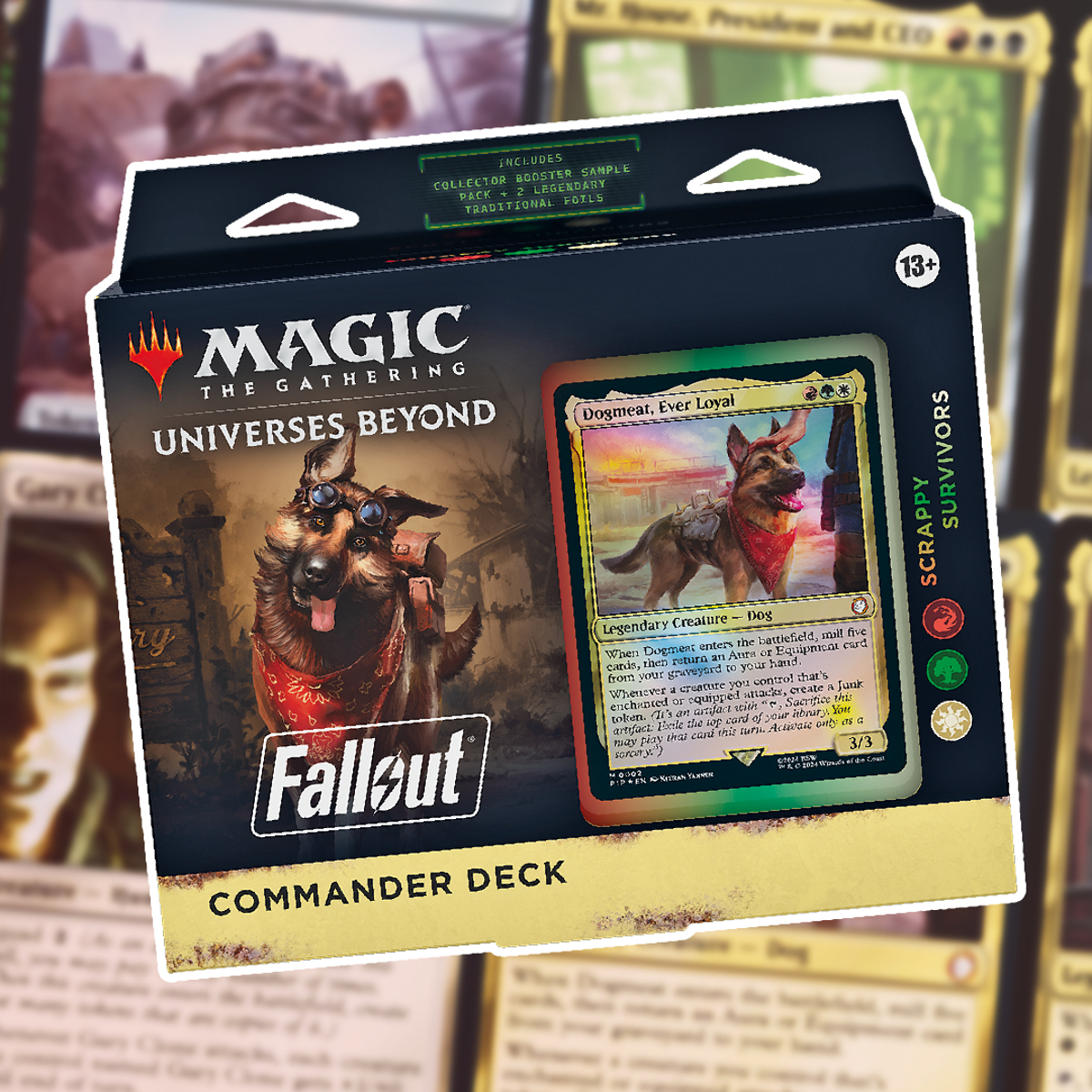 mtg all universes beyond cards MTG releases unique Universes Beyond planeswalker card for staff