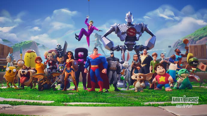 MultiVersus' full launch roster, including Agent Smith and Bugs Bunny.