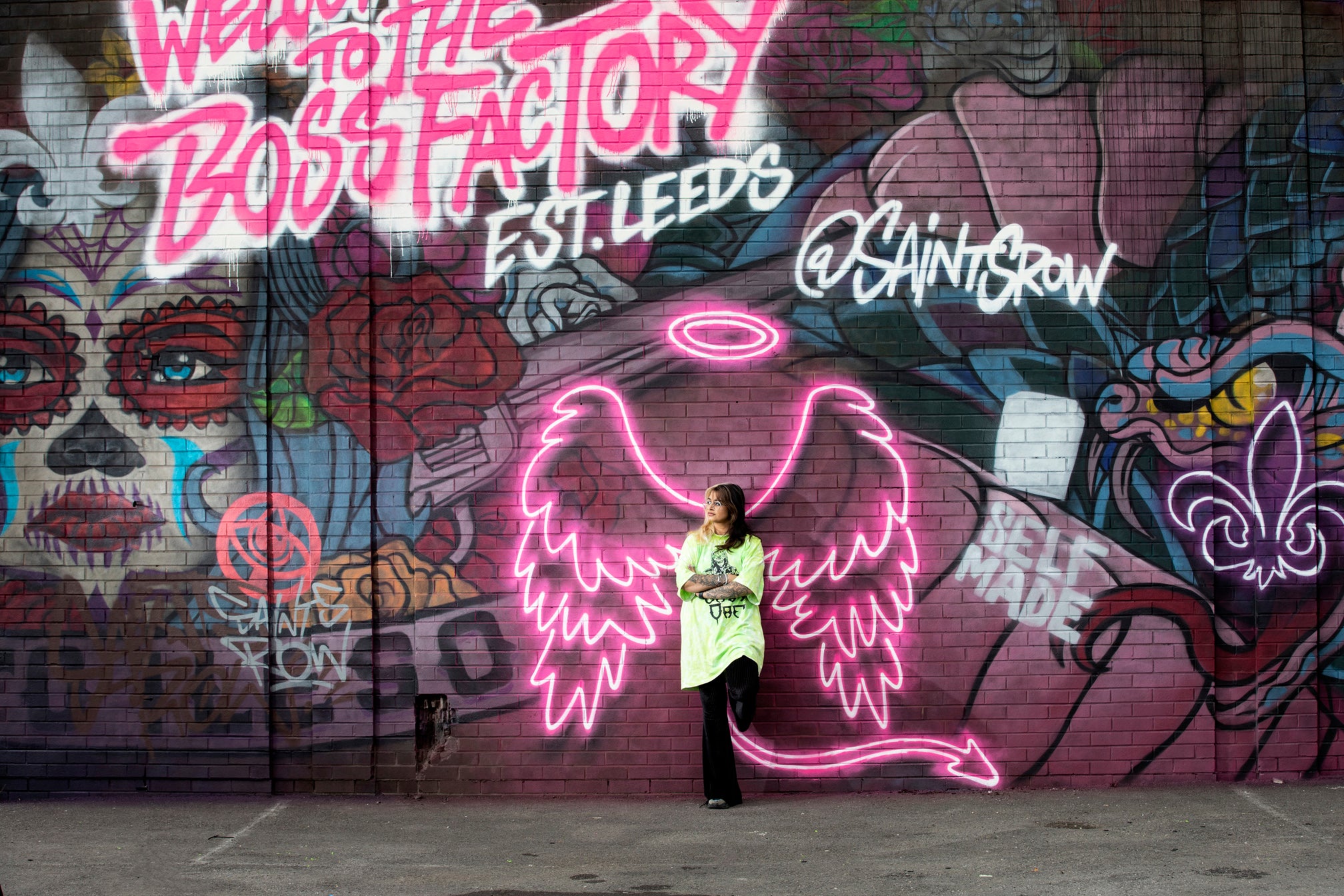 This Saints Row mural celebrates the UK's most entrepreneurial city ...