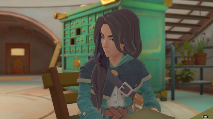 Fang in his Clinic in My Time at Sandrock