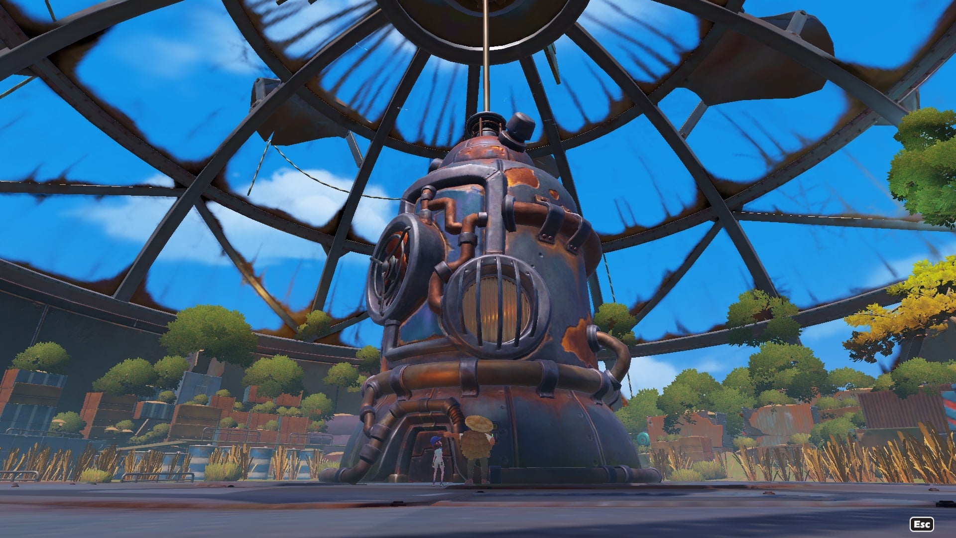 The Moisture Farm after being fixed in My Time at Sandrock - 1