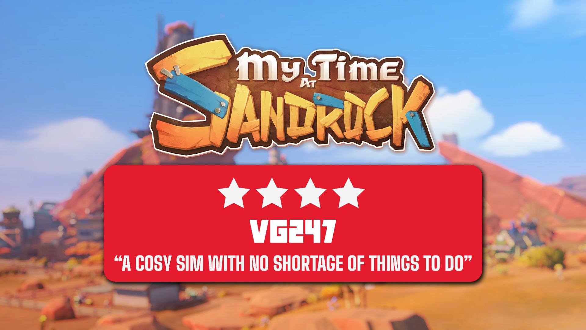 My Time at Sandrock review header image - 1