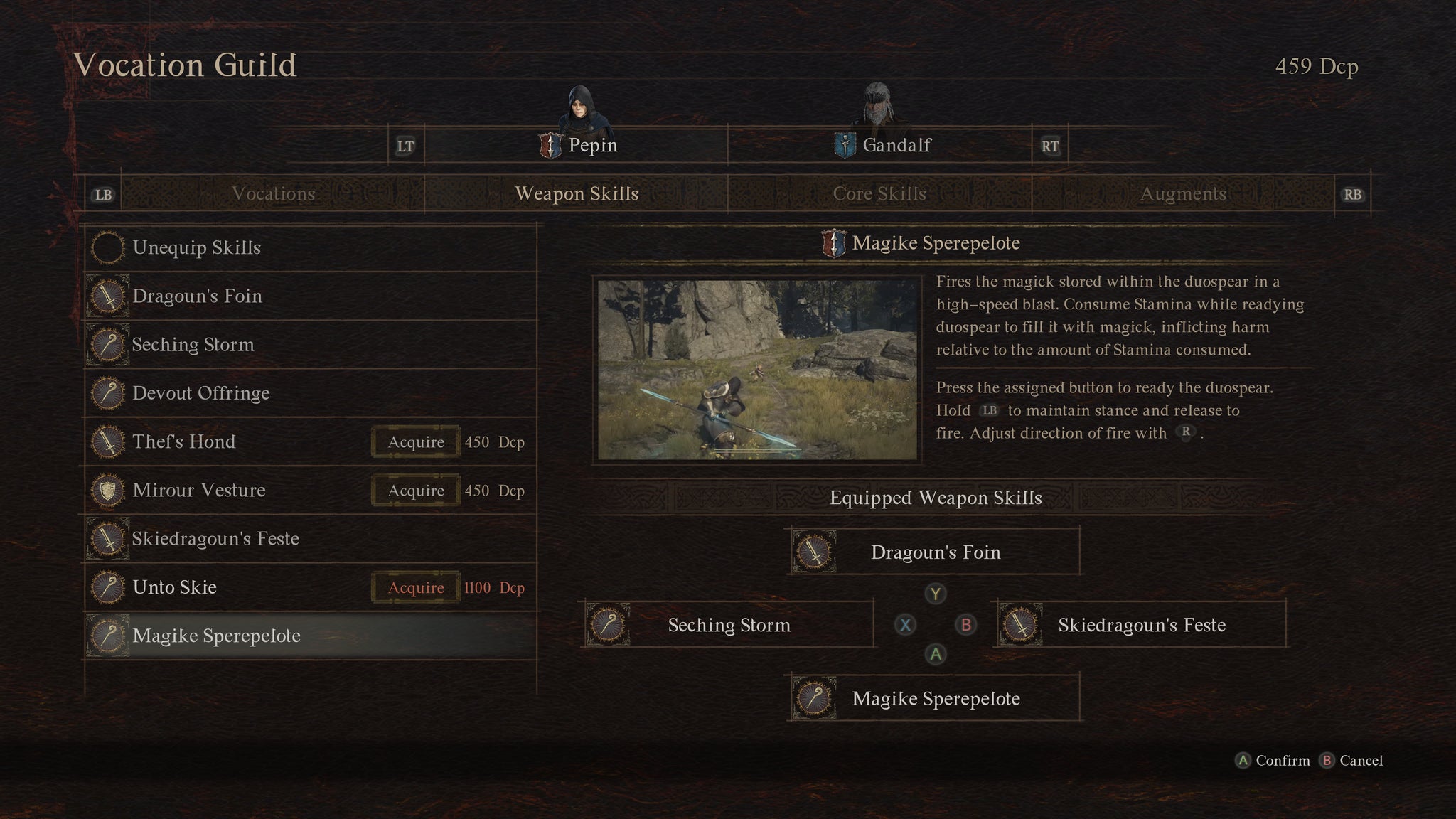 The Mystic Spearhand class in Dragon's Dogma 2. - 8