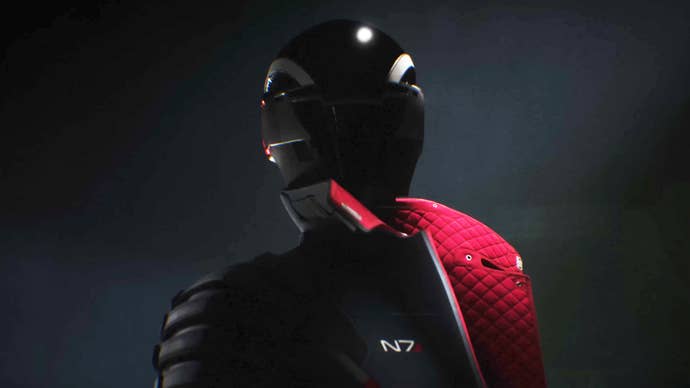 Mass Effect 5’s suited protagonist.