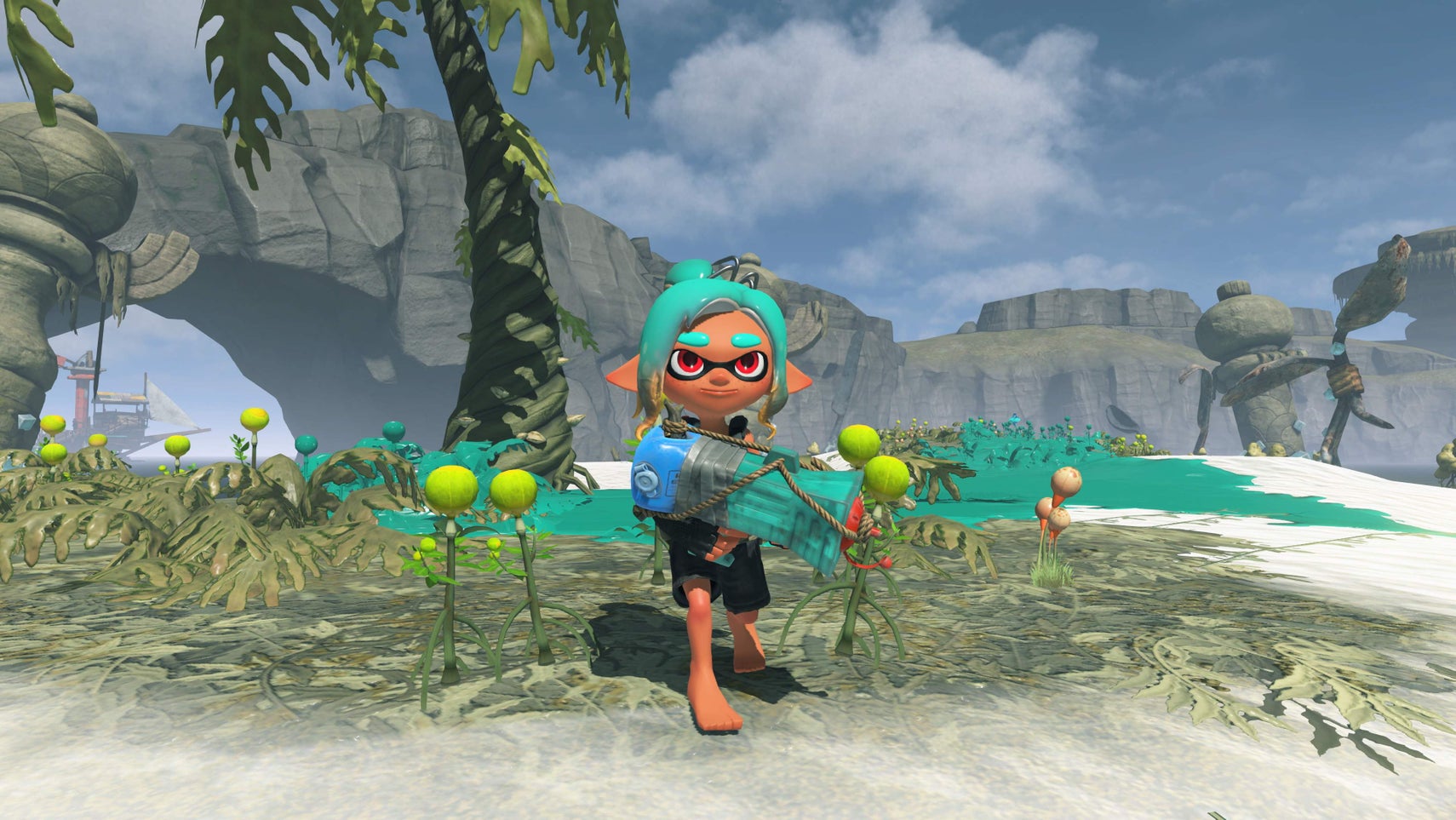 Splatoon Raiders - Inkling player character