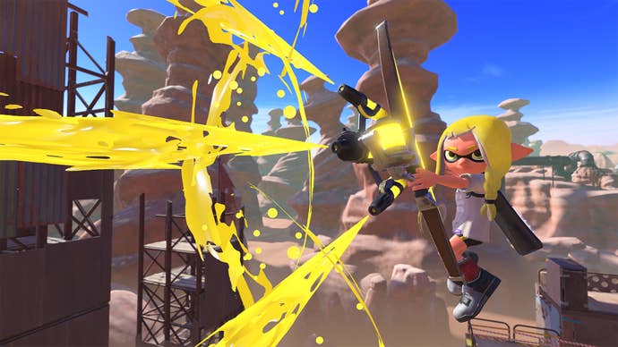 Splatoon 3 bow weapon