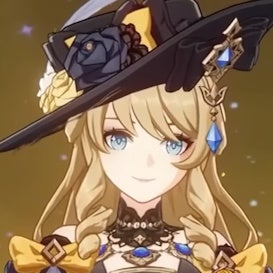 navia character from the chest up