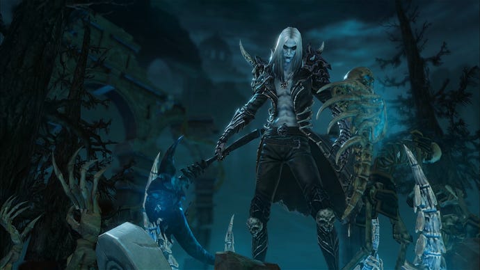 The Necromancer class in Diablo Immortal