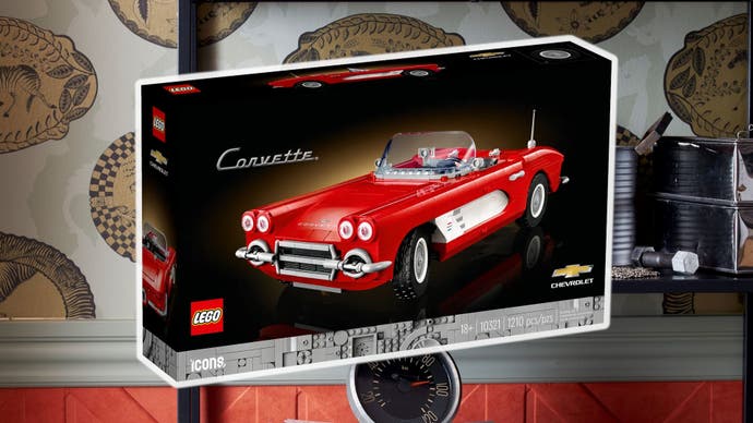 Lego erweitert seine Icons-Reihe mit der Chevrolet Corvette zum 70-jährigen Jubiläum.