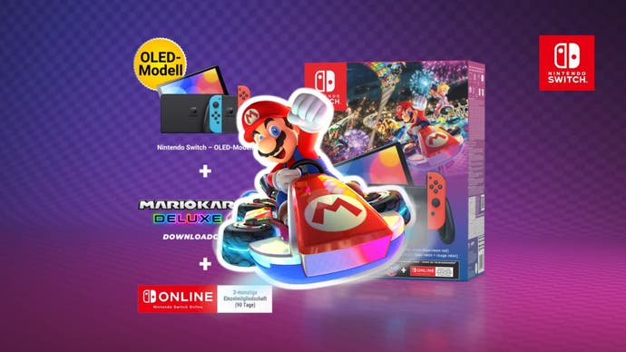 Nintendo Switch: Neues OLED-Bundle mit Mario Kart 8 Deluxe angekündigt.