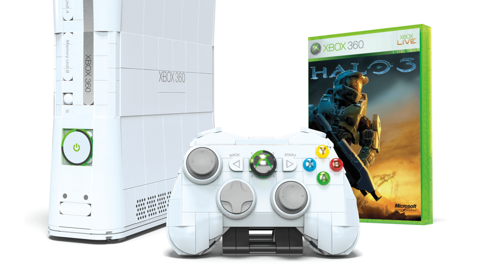 Legolike Xbox 360 building kit costs more than double a secondhand