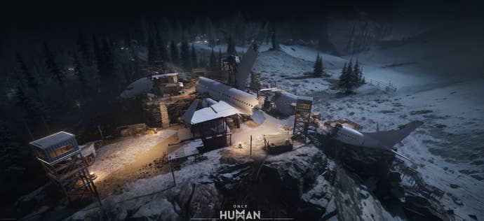 A snowy scene from a new PvE scenario in Once Human.